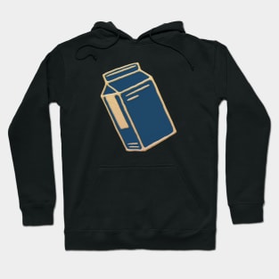 Milk Box Blue Gold Vintage Hoodie